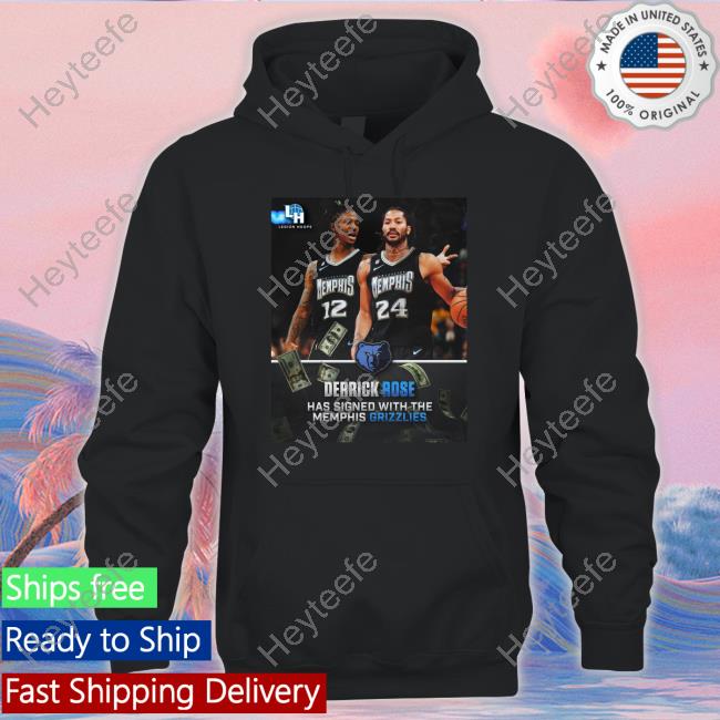 Derrick Rose Memphis Grizzlies player basketball poster shirt, hoodie,  sweater, long sleeve and tank top